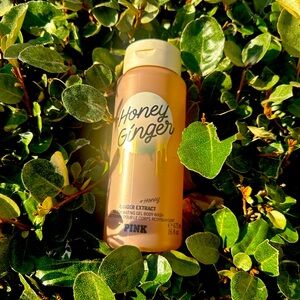 VICTORIA'S SECRET PINK HONEY GINGER WASH REJUVENATING GEL BODY WASH 16 oz NEW